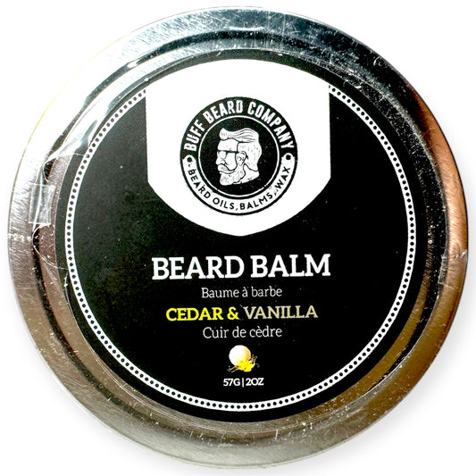 Cedar & Vanilla Beard Balm | Buff Beard Co. – 57g/2oz