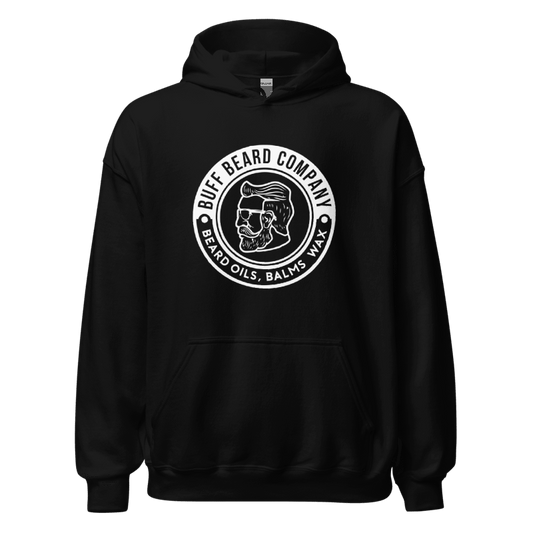 Buff Beard Co. OG Logo Hoodie – Classic, Bold, Timeless