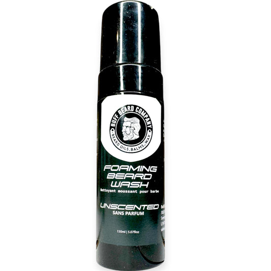 Unscented Foaming Beard Wash | Buff Beard Co. – 150ml/5.07fl.oz