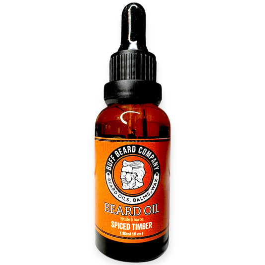 Spiced Timber Beard Oil | Buff Beard Co. – 30ml/1fl.oz