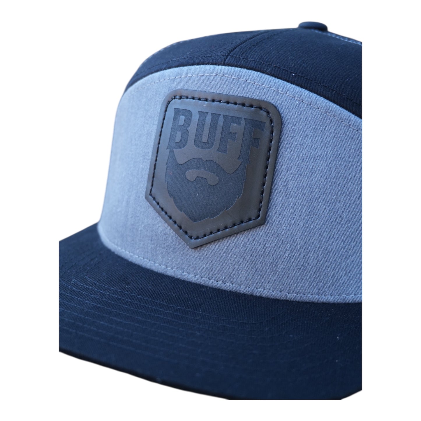 Buff Beard Co – Blacked Out Patch Hat - PRE ORDER