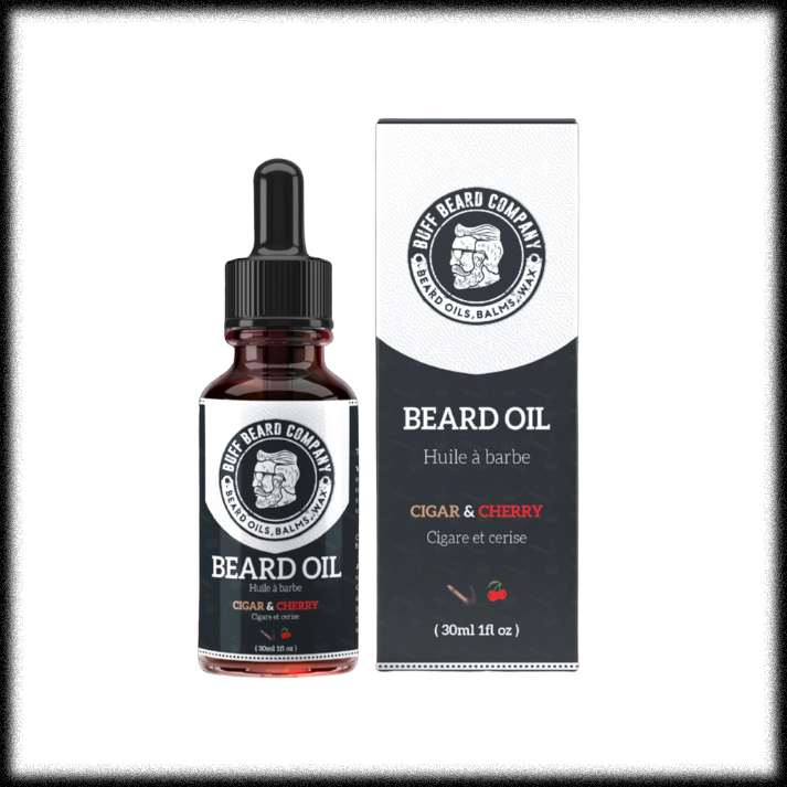 Cigar & Cherry Beard Oil | Buff Beard Co. – 30ml/1fl.oz