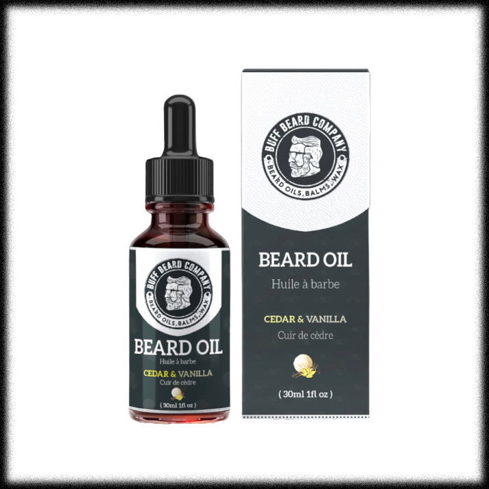 Cedar & Vanilla Beard Oil | Buff Beard Co. – 30ml/1fl.oz